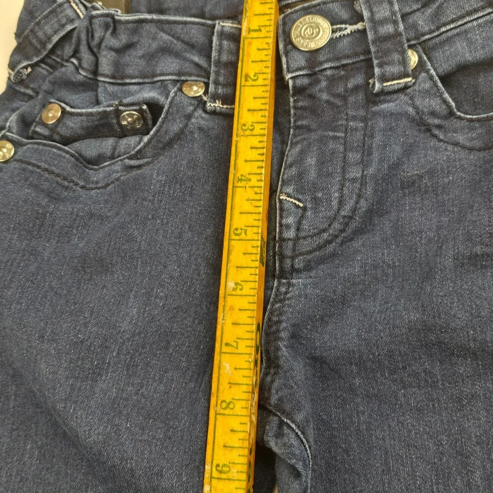 True Religion‎ Geno Relaxed Slim Kids Jeans Dark Wash Blue Size 8